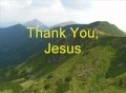Thank You, Jesus * song with English lyrics * sing Georg Christian CZ